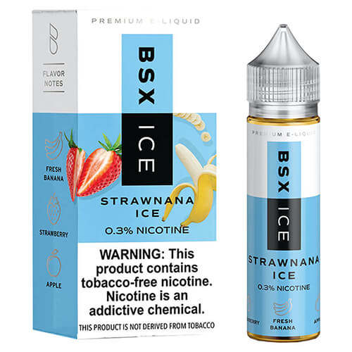 BSX Series TFN by Glas E-Liquid - Strawnana Ice - 60mL