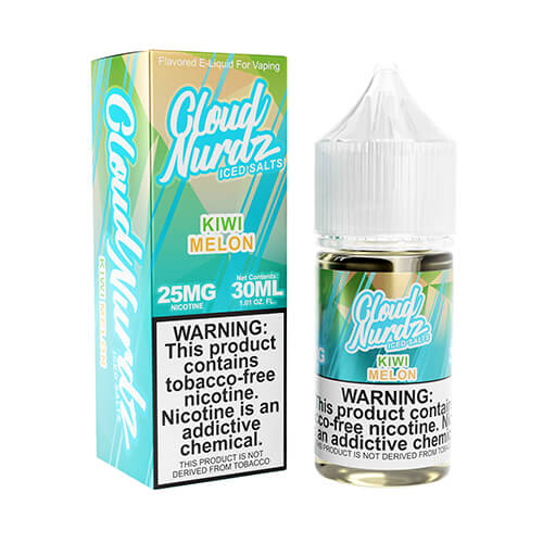 Cloud Nurdz TFN Salt - Kiwi Melon Iced - 30mL