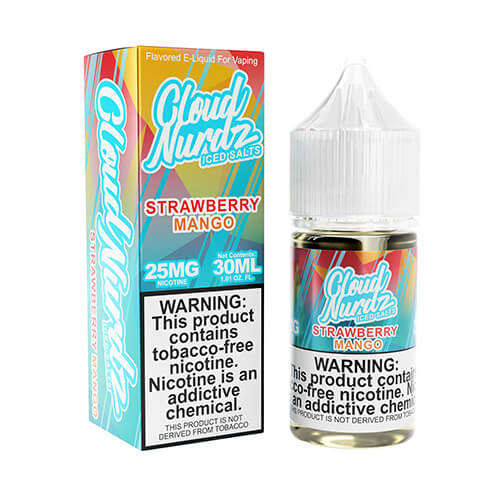 Cloud Nurdz TFN Salt - Strawberry Mango Iced - 30mL
