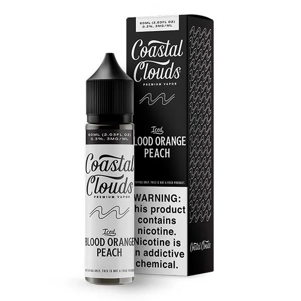 Coastal Clouds - Iced Blood Orange Peach - 60mL