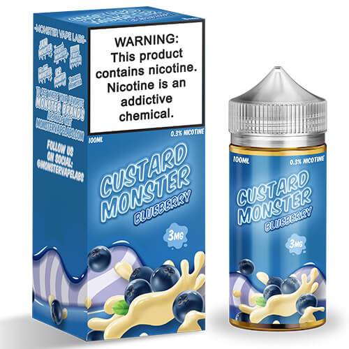 Custard Monster NTN - Blueberry - 100mL