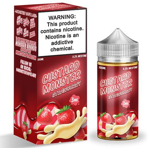 Custard Monster NTN - Strawberry - 100mL