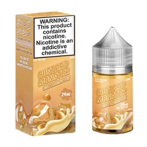 Custard Monster NTN Salt - Butterscotch - 30mL