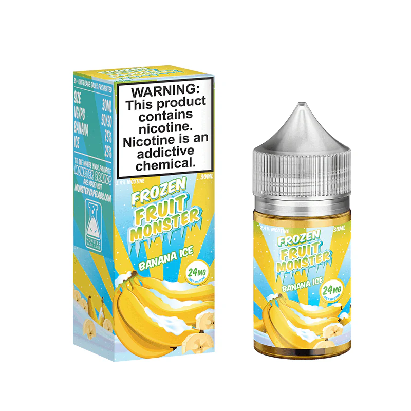 Frozen Fruit Monster NTN Salt - Banana Ice - 30mL