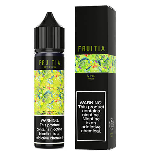 Fruitia eJuice Synthetic - Apple Kiwi Crush - 60ml