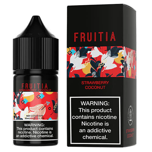 Fruitia Salt - Strawberry Coconut Refresher - 30mL