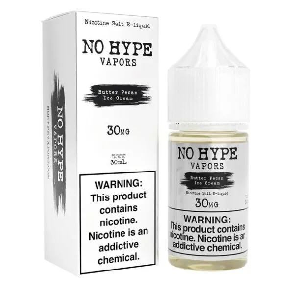 No Hype Salt - Butter Pecan Ice Cream