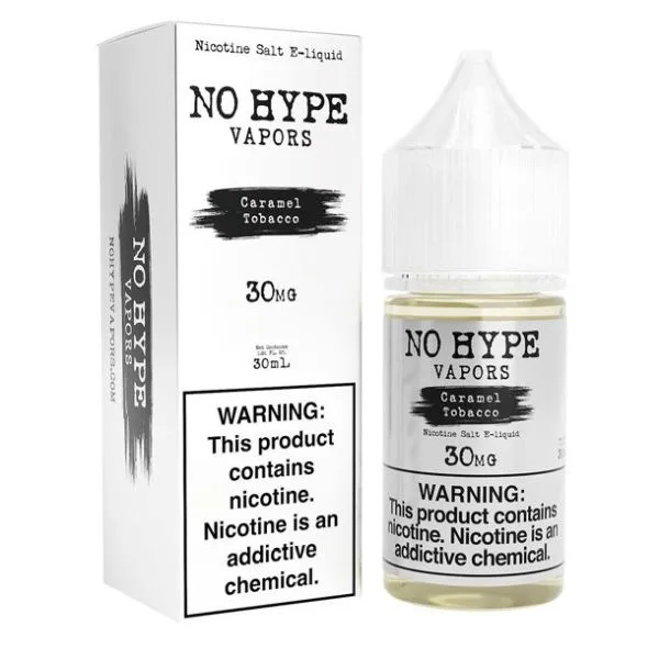 No Hype Salt - Caramel Tobacco