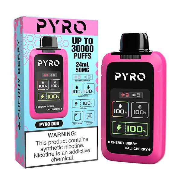 Pyro 30K Duo Disposable - 1 Pack - Image 2