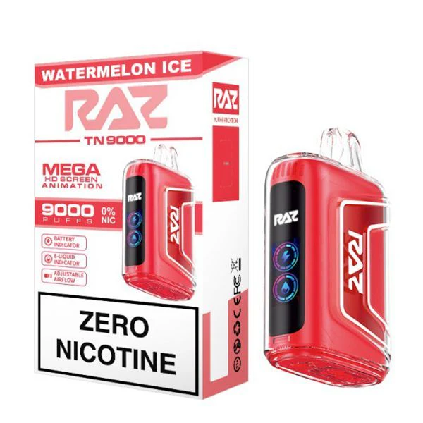 RAZ TN9000 Zero Nicotine Disposable - 1 Pack - Image 5