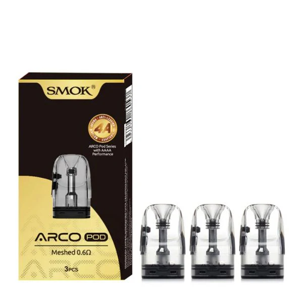 Smok Arco 3mL Meshed Pod - 3 Pack