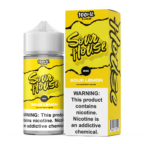 Sour House E-Liquid - Sour Lemon - 100ml