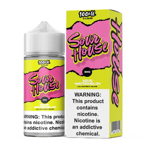 Sour House E-Liquid - Sour Watermelon - 100ml