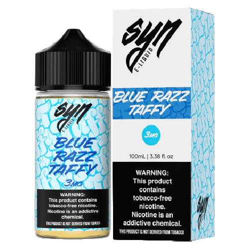 Syn E-Liquids - Blue Razz Taffy - 100ml