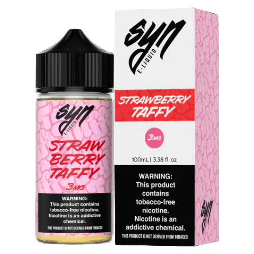 Syn E-Liquids - Strawberry Taffy - 100ml