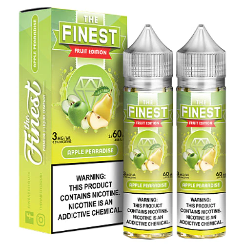The Finest E-Liquid Synthetic - Apple Pearadise - Twin Pack