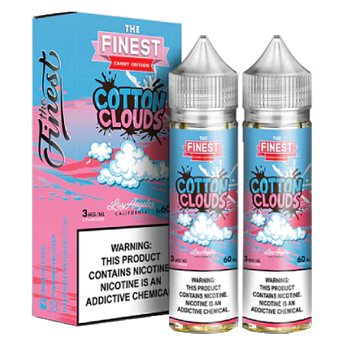 The Finest E-Liquid Synthetic - Cotton Clouds - Twin Pack