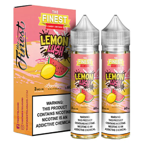 The Finest E-Liquid Synthetic - Lemon Lush - Twin Pack