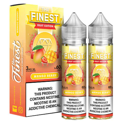 The Finest E-Liquid Synthetic - Mango Berry - Twin Pack
