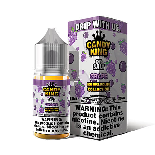 Candy King SALT - Grape Bubblegum - 30ml