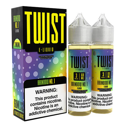 Twist E-Liquids - Rainbow No.1 (Sour Rainbow) - Twin Pack