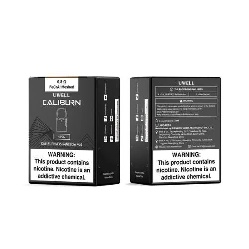 Uwell Caliburn A3S Replacement Pod (4 Pack)