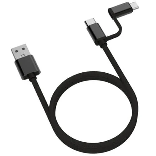 Pownergy Type-C 2 in 1 Cable