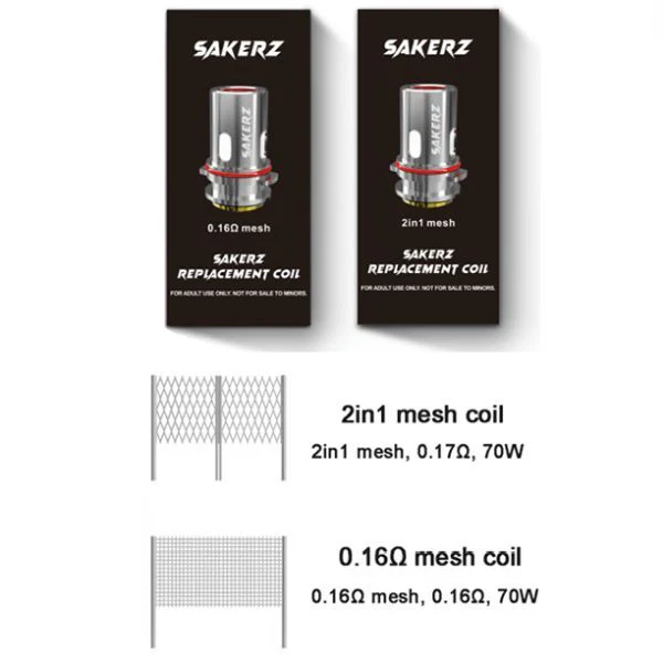 HorizonTech Sakerz Coils (3-Pack)