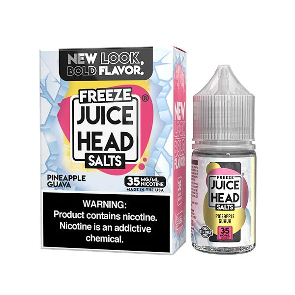 Juice Head ZTN Salts - Freeze Salts Pineapple Guava - 30mL