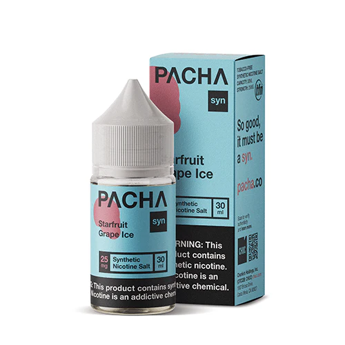 Pacha SYN Salt - Starfruit Grape Ice - 30mL