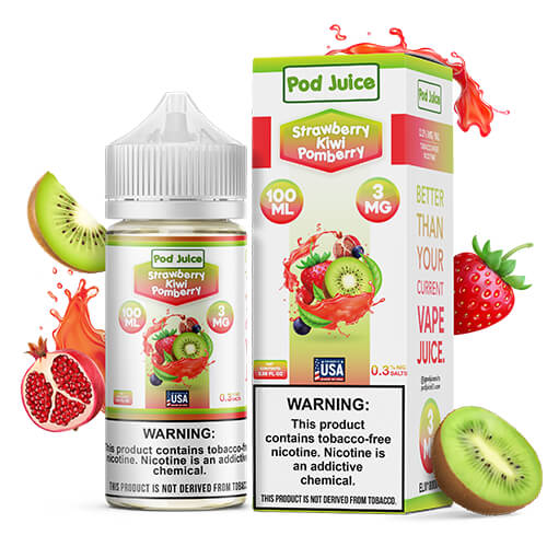 Pod Juice - Mango Strawberry Kiwi Pomberry - 100mL